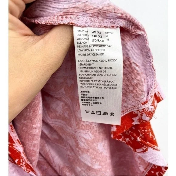 NWOT Free People Mimi Tunic Blouse Size XS - Picture 6 of 8